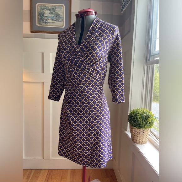 J Mclaughlin Rope Print Dress Size XS - Picture 6 of 11